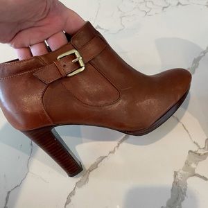 Ralph Lauren leather booties